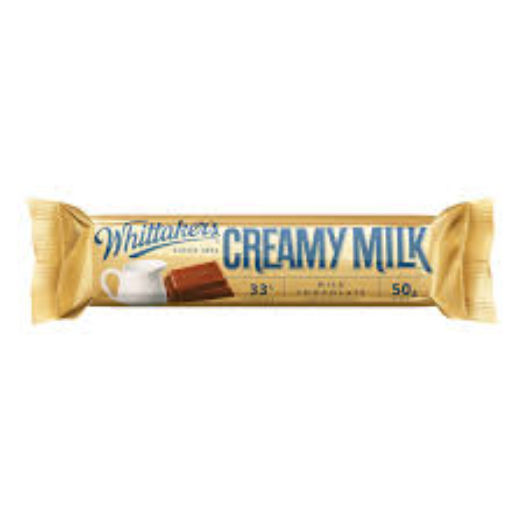 WHITTAKERS CHUNKS CREAMY MILK 50G